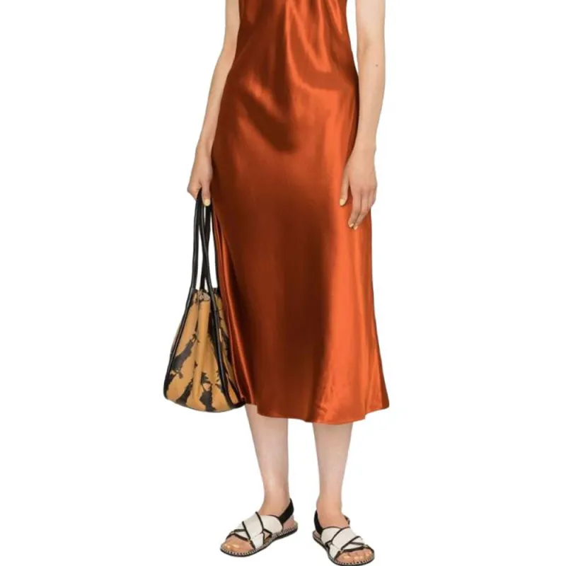 Polo Ralph Lauren Sleeveless Dress Women's Orange-5