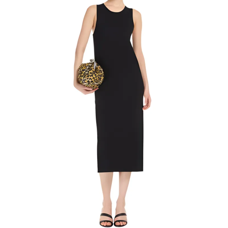 WEEKEND MaxMara Sleeveless Dress Women's Black-1
