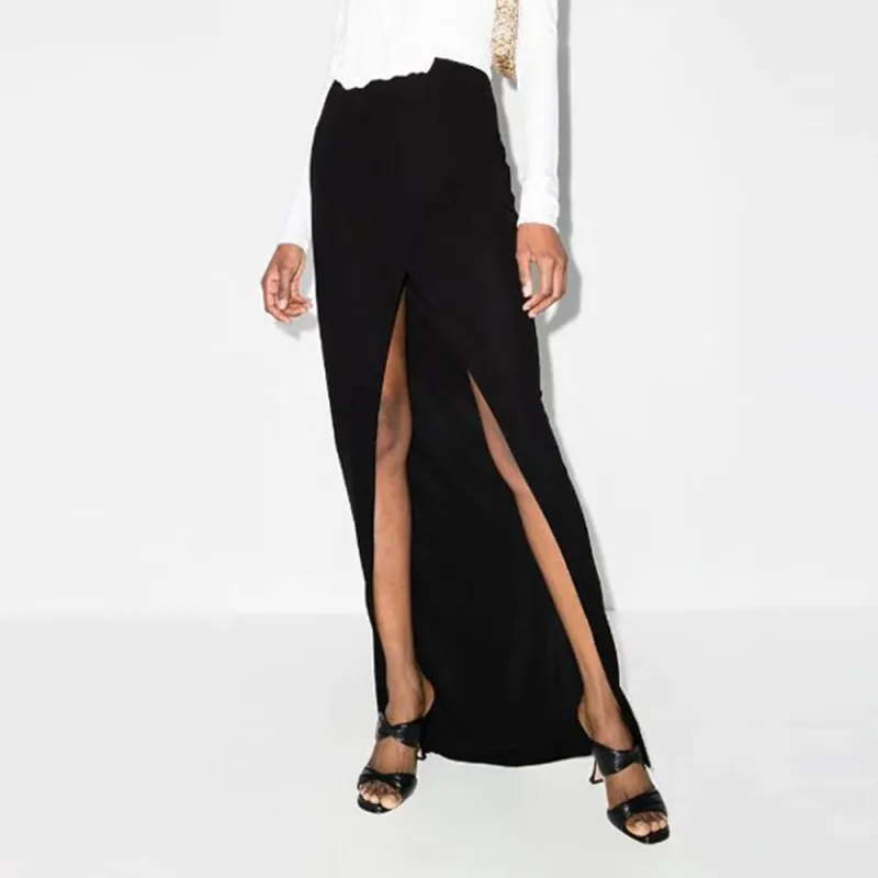 BALMAIN FW21 Long-Sleeved Dresses Women's Black White-2