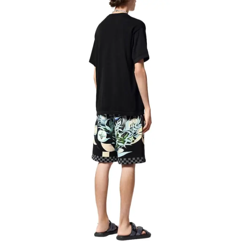 LOUIS VUITTON Casual Shorts Men's Marine Blue-2