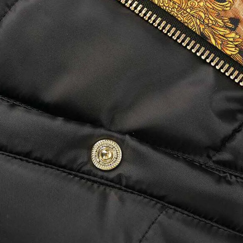 VERSACE SS23 Baseball Jacket Men's Black-6