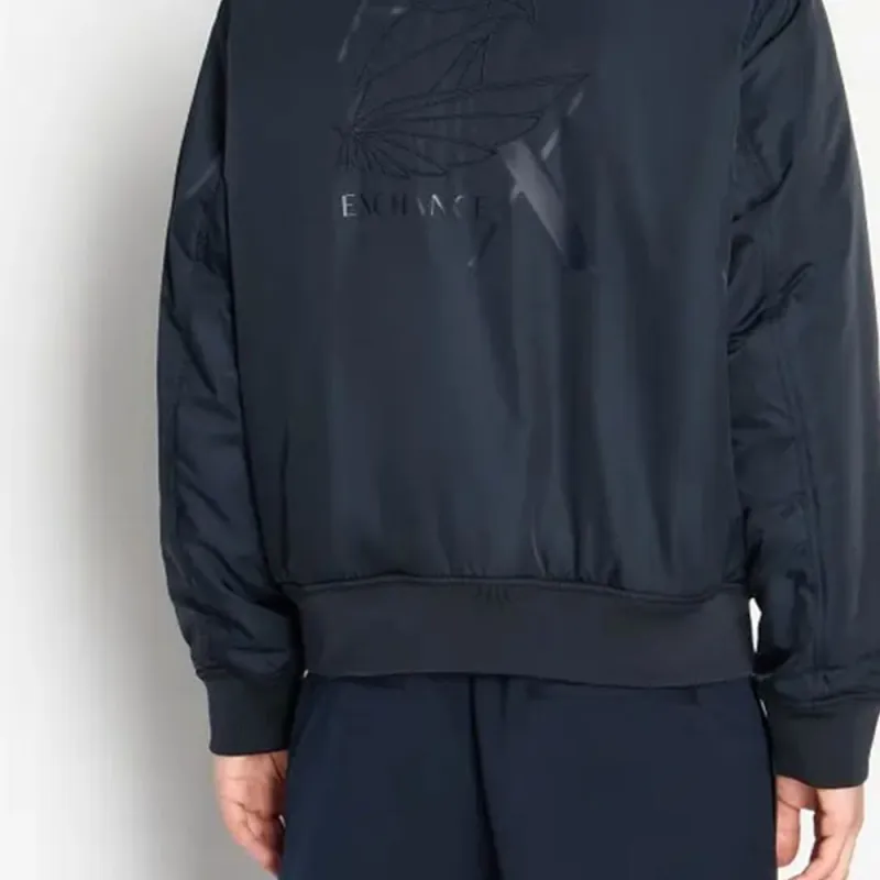ARMANI EXCHANGE Logo-print Bomber Jacket-5