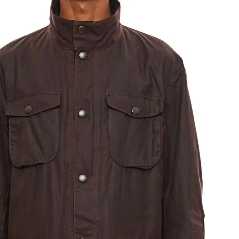 BARBOUR Ogston Waxed Cotton Jacket-3
