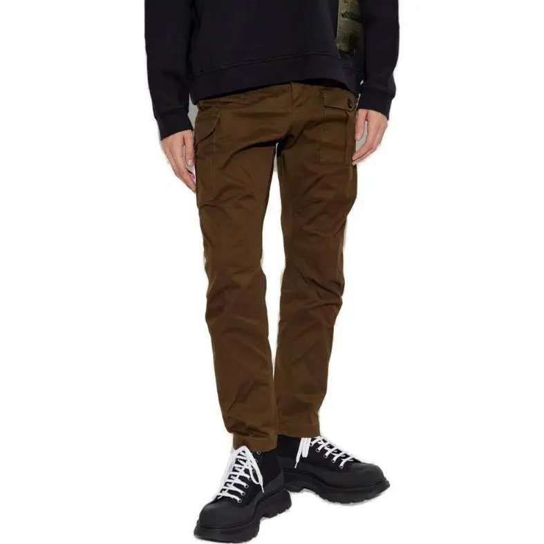DSQUARED 2 Straight Leg Slim Cut Cargo Trousers-1