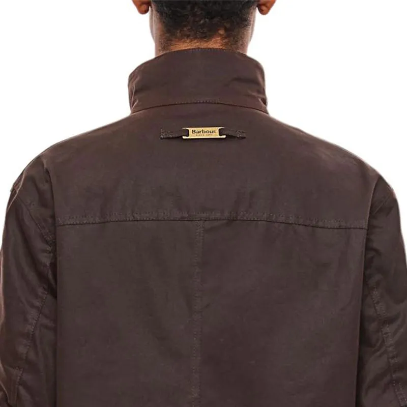 BARBOUR Ogston Waxed Cotton Jacket-5