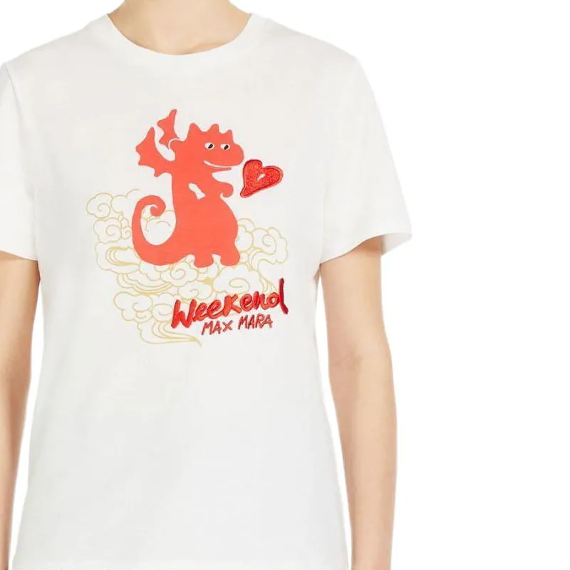 WEEKEND MaxMara T Shirt Women's White-5