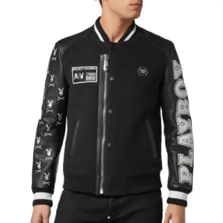 PHILIPP PLEIN FW23 Jackets Coats Men's Black-2