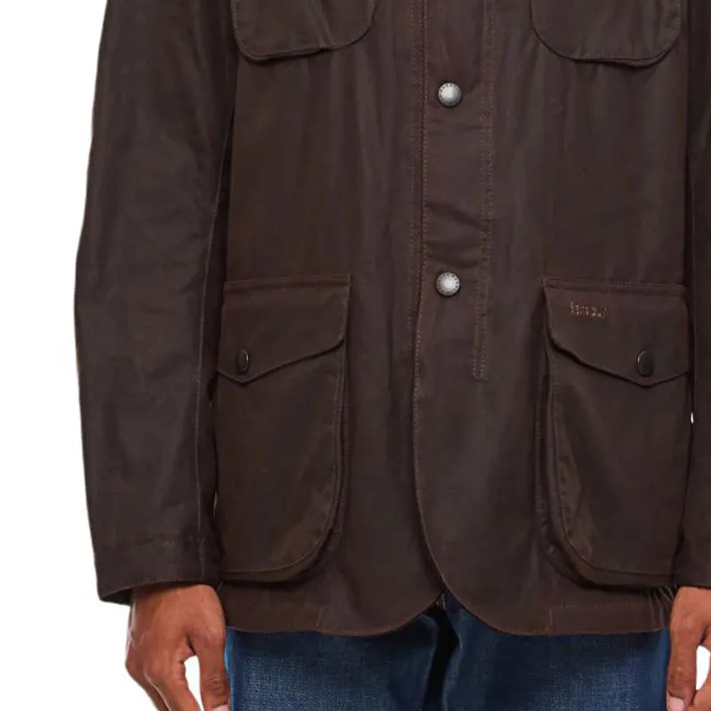 BARBOUR Ogston Waxed Cotton Jacket-4