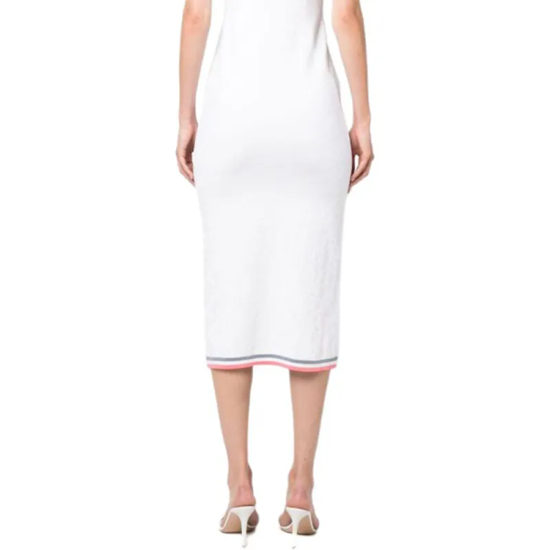 FENDI Allover Ff Logo Knitted Dress-5