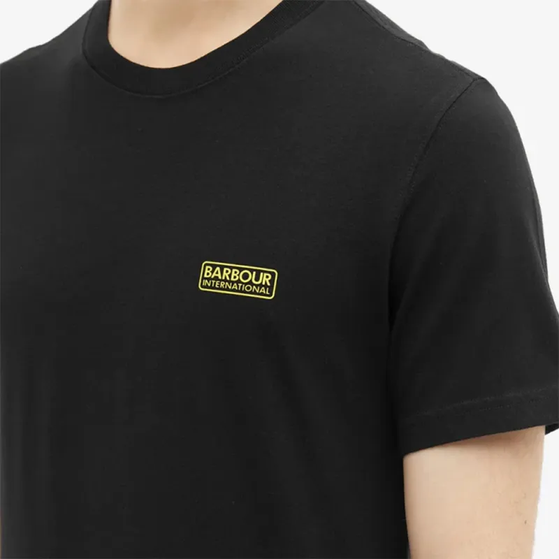BARBOUR Logo Printed Crewneck T Shirt-4