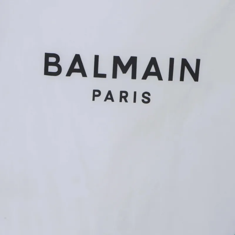 BALMAIN Logo Print Multi Cut Track Jacket-6
