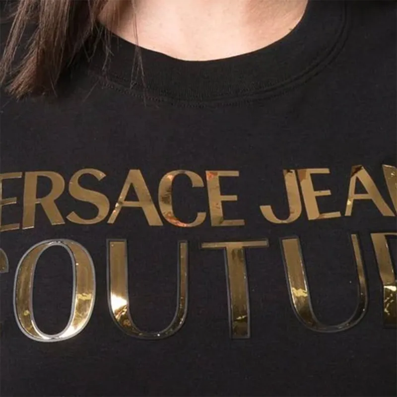 VERSACE JEANS COUTURE SS22 T Shirt Women's Black-5