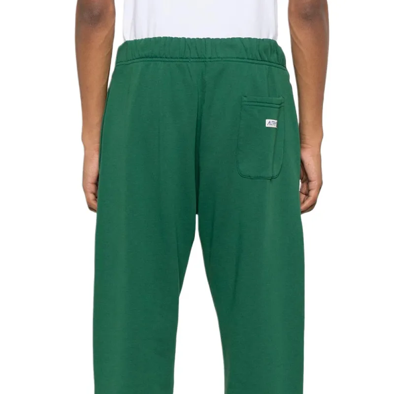 AUTRY Logo Patch Drawstring Track Pants-5