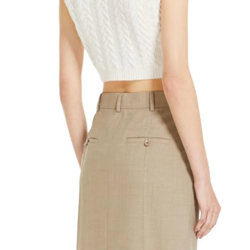MaxMara Tank Tops Women's White-5