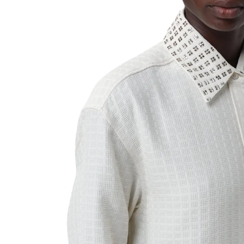 Golden Goose Long Sleeved Embellished Shirt-5
