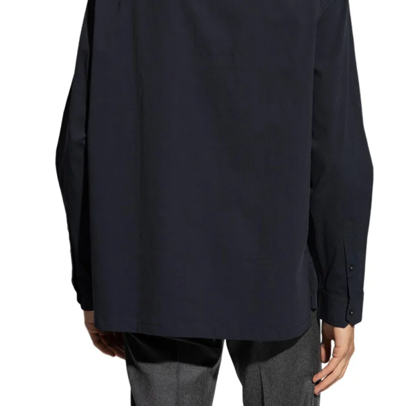 EMPORIO ARMANI Band collar Shirt-3