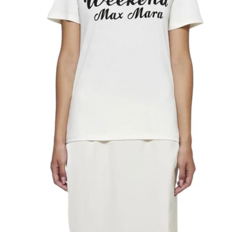 WEEKEND MaxMara Zirlo Crewneck Short Sleeved T Shirt-4
