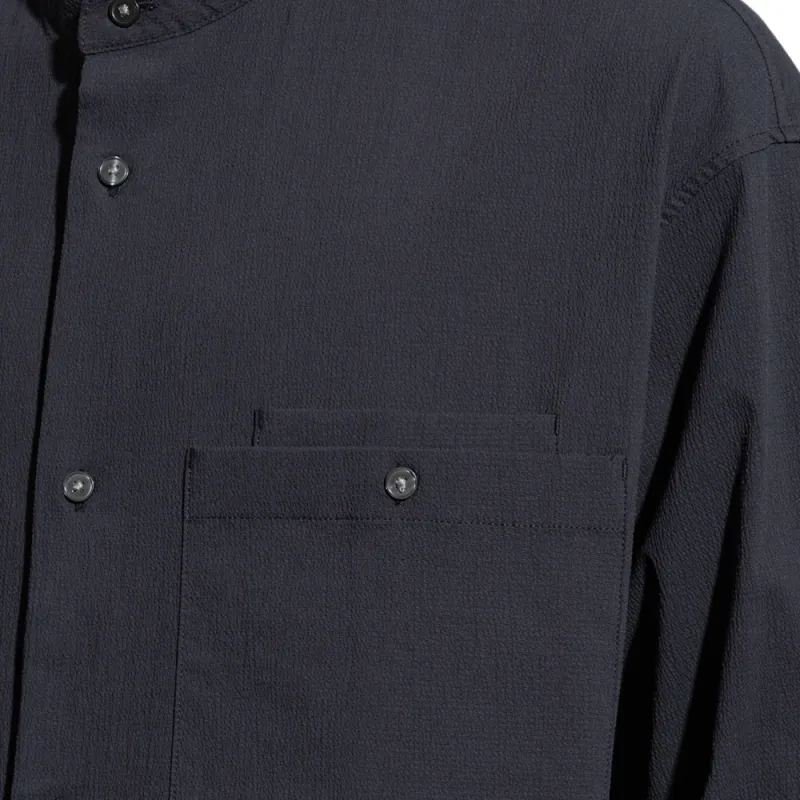 EMPORIO ARMANI Band collar Shirt-2