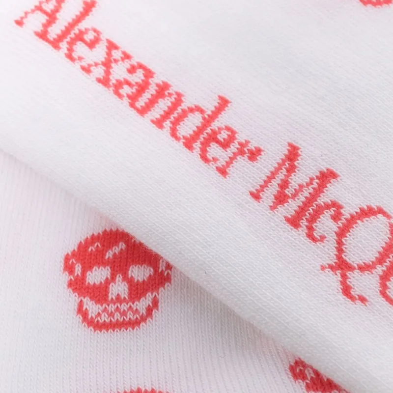 Alexander McQueen Logo Intarsia Crew Socks-1