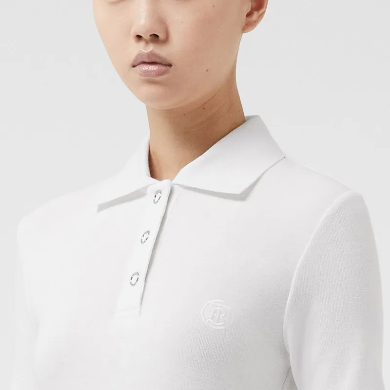 Burberry Polo Shirt Women's White-4