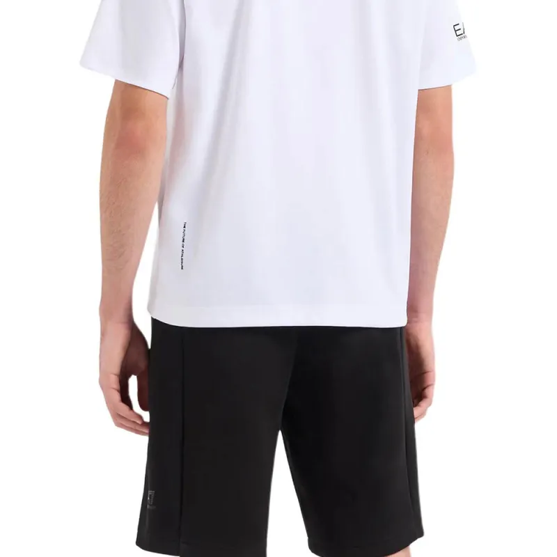 EMPORIO ARMANI EA7 SS24 T Shirt Men's White-5