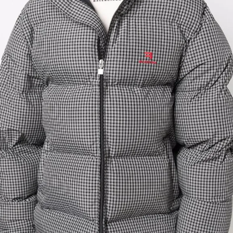 Balenciaga Jackets Coats Loose Fit Style Men's Black-4