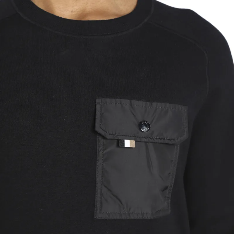 HUGO BOSS FW22 Sweater Men's Black-4