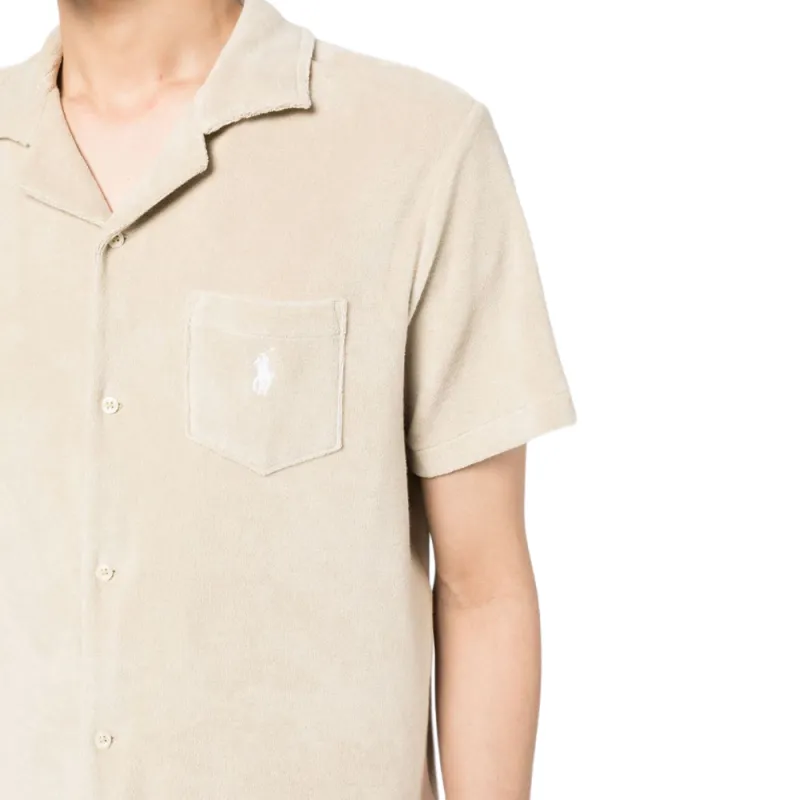 Polo Ralph Lauren Shirts Men Sandy Beige-4