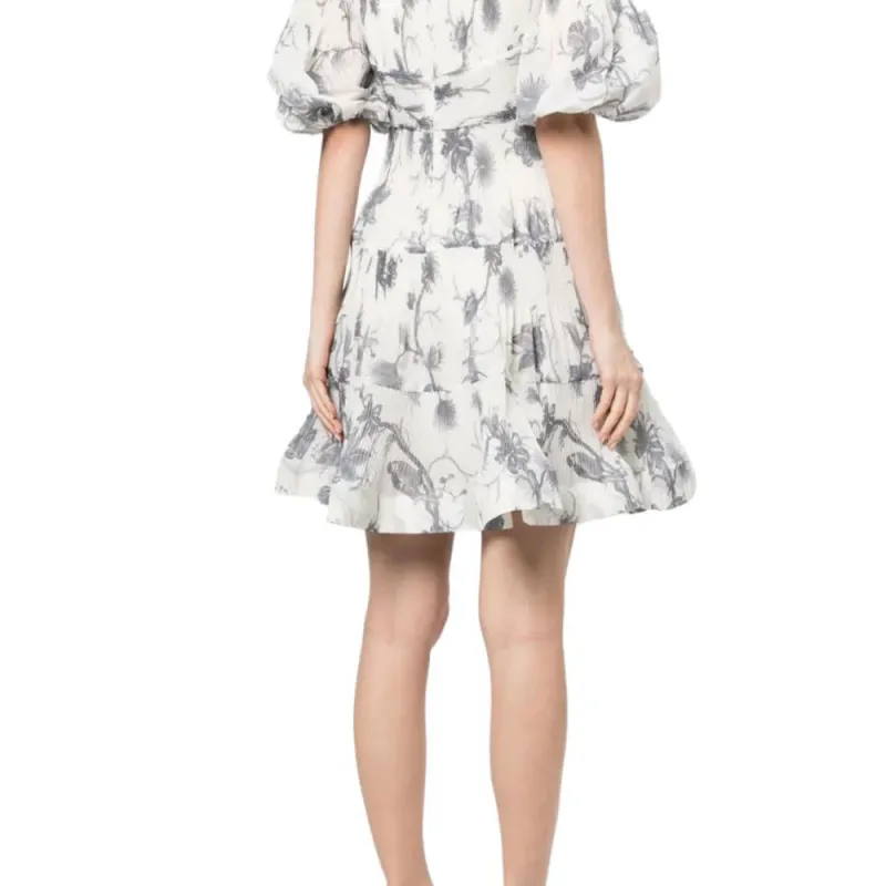 Zimmermann Floral-print Mini Dress-5