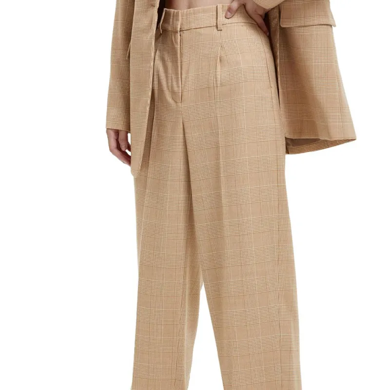 MICHAEL KORS SS23 Casual Pants Women's Camel-4