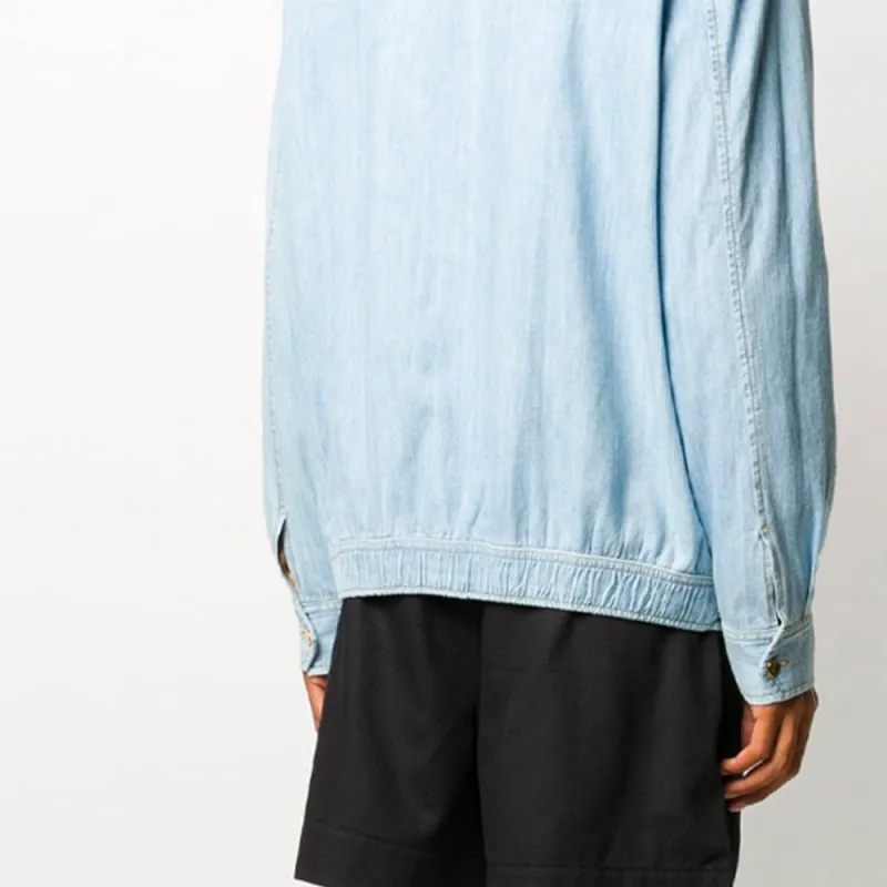 GUCCI Jackets Coats Men's Light Blue-5