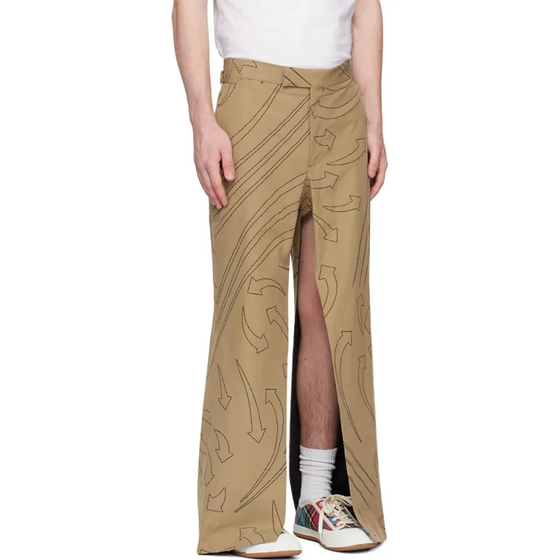 Vivienne Westwood Casual Pants Men's Brown-3
