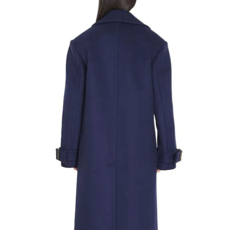 BALMAIN Double breasted Wool Coat-5