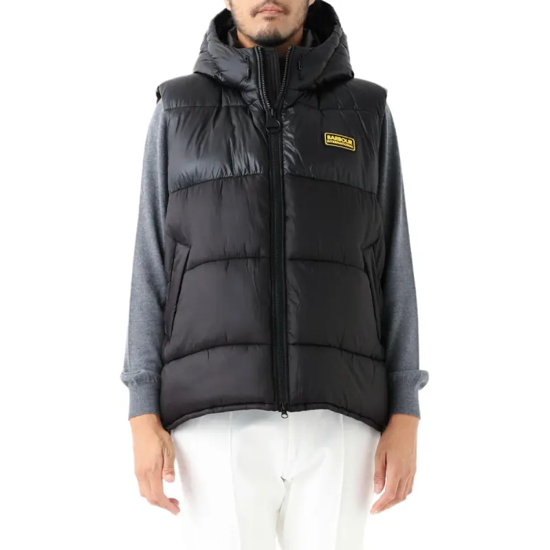 BARBOUR Vests Men Black-3