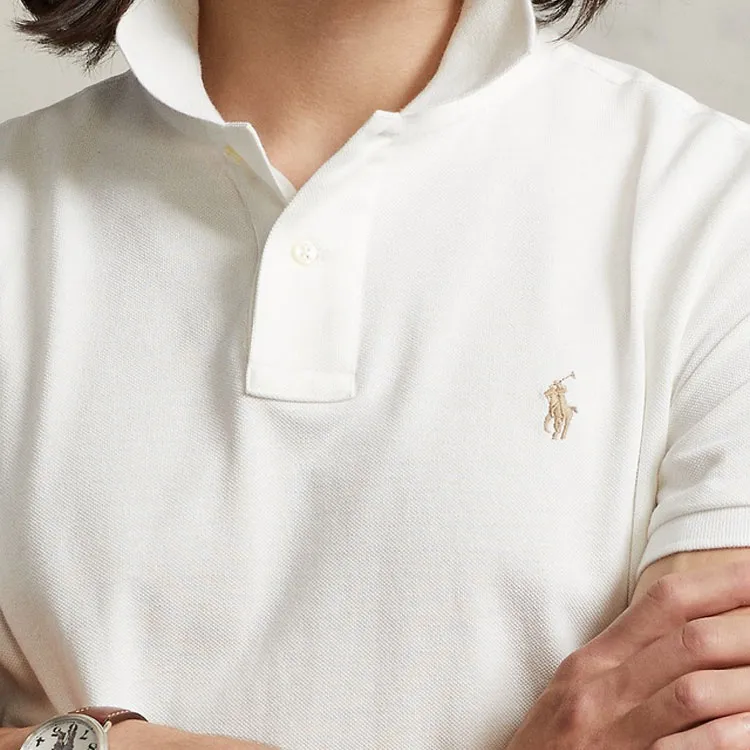 Polo Ralph Lauren SS23 Polo Shirt Men's White-3