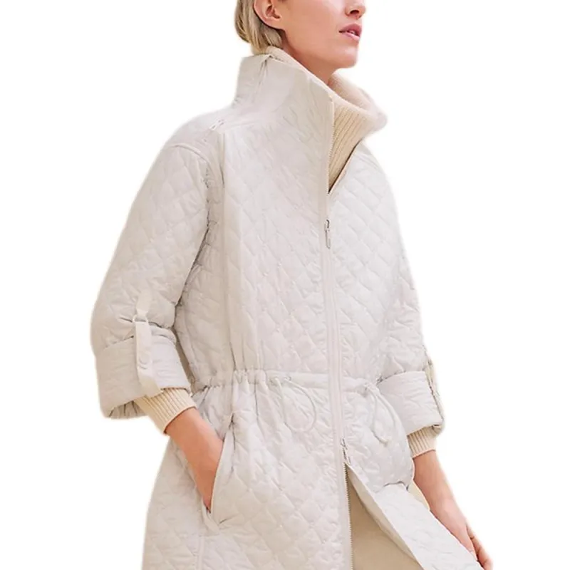 HERMES Puffer Jacket Women's Pearl White-3