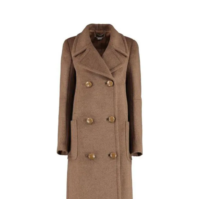Stella McCartney Double-Breasted Longline Coat-2
