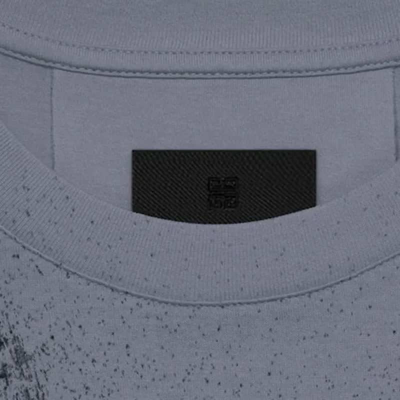 Givenchy T-Shirts Men Gray-4