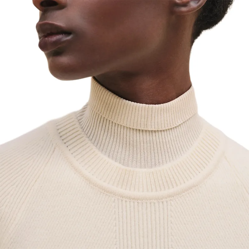 HERMES FW24 Long Sleeved Dresses Women's White-2