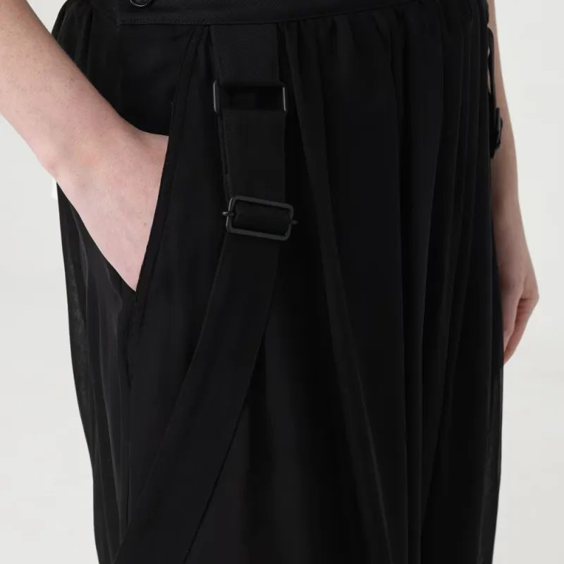 MaxMara Casual Long Skirts Women's Black-3