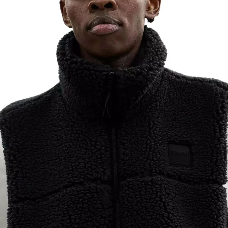 COACH Vests Men Black-3