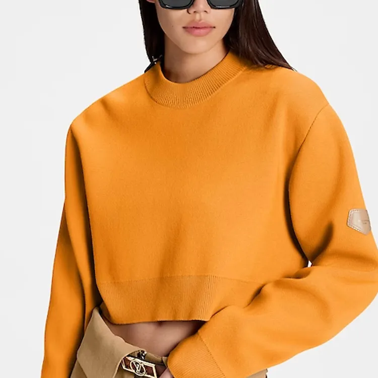LOUIS VUITTON SS23 Sweater Women's Orange-4