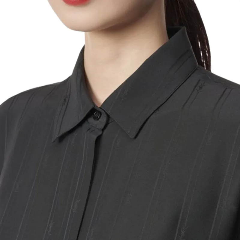 SAINT LAURENT Collared Button Up Shirt-4