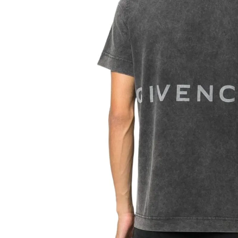 Givenchy T-Shirts Men Gray-4