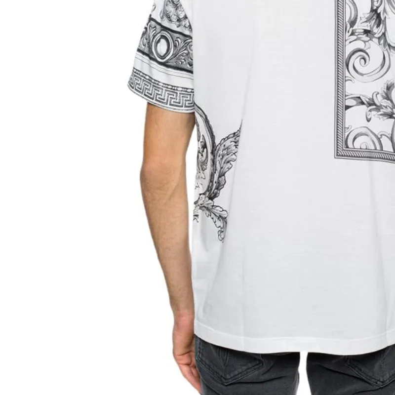 FANSIZHE VERSACE T Shirt Men's White-5