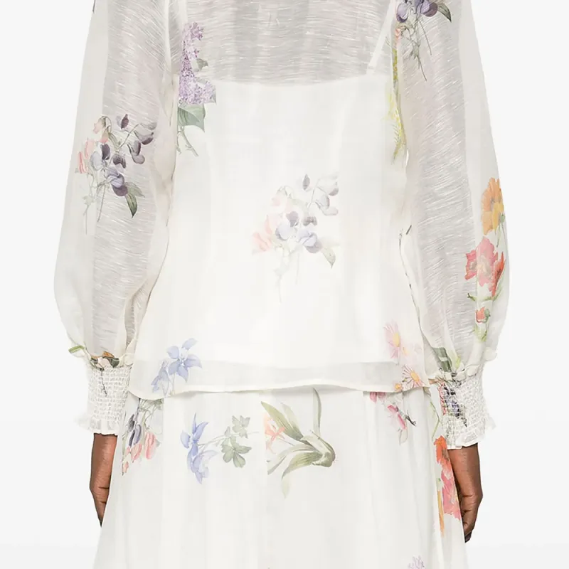 Zimmermann Natura Floral Patterned Blouse-4