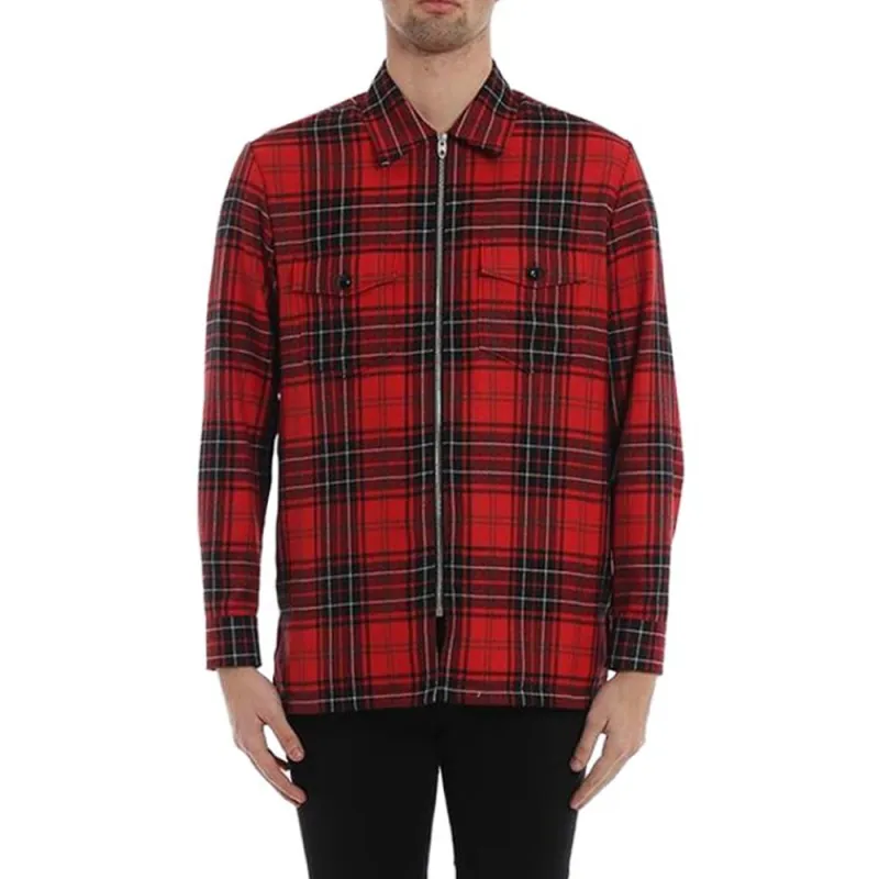 GUCCI Shirts Men Red-1
