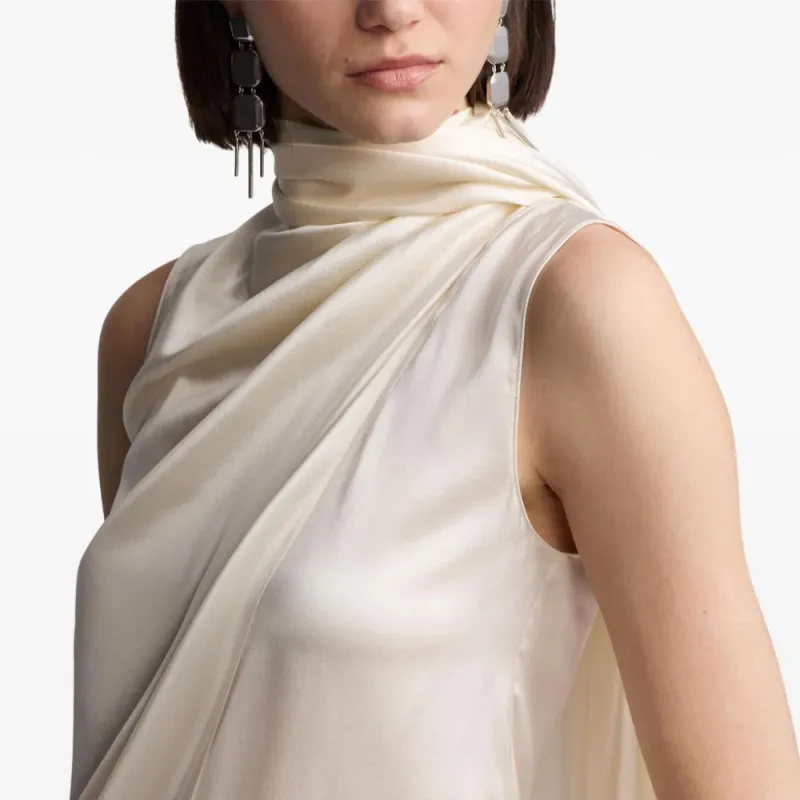 Ralph Lauren High-Neck Sleeveless Blouse-4