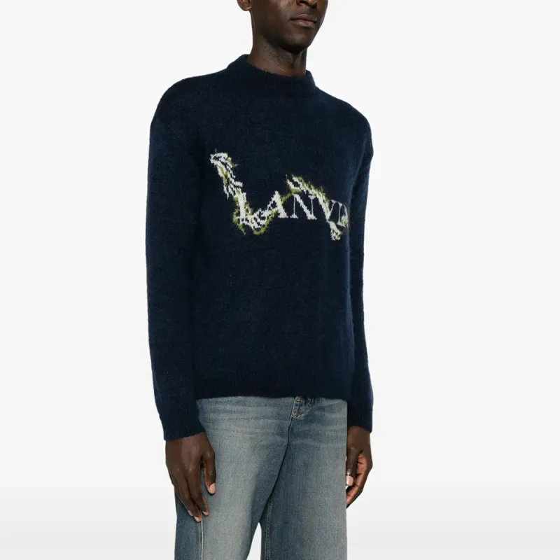 Lanvin Cny Mohair Mock Neck-3