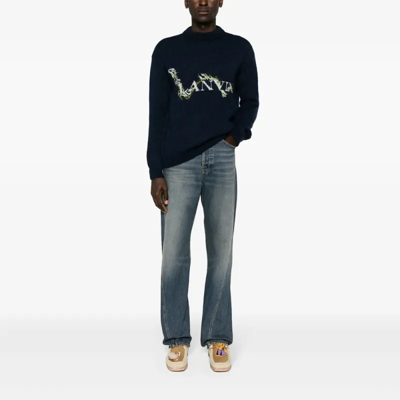 Lanvin Cny Mohair Mock Neck-2